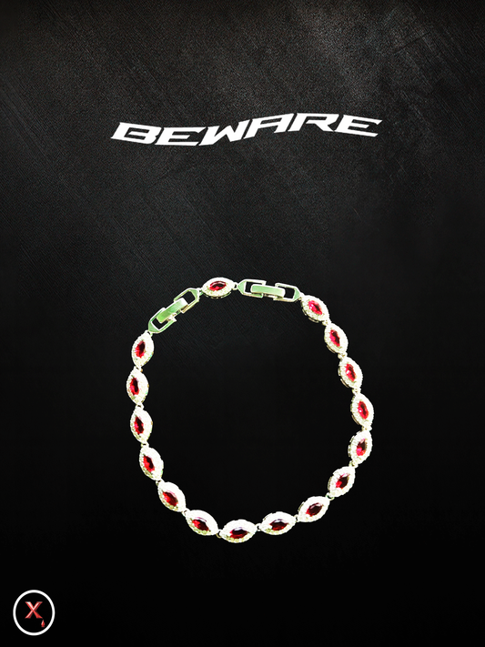 Bloody Ruby Hex-Bracelet