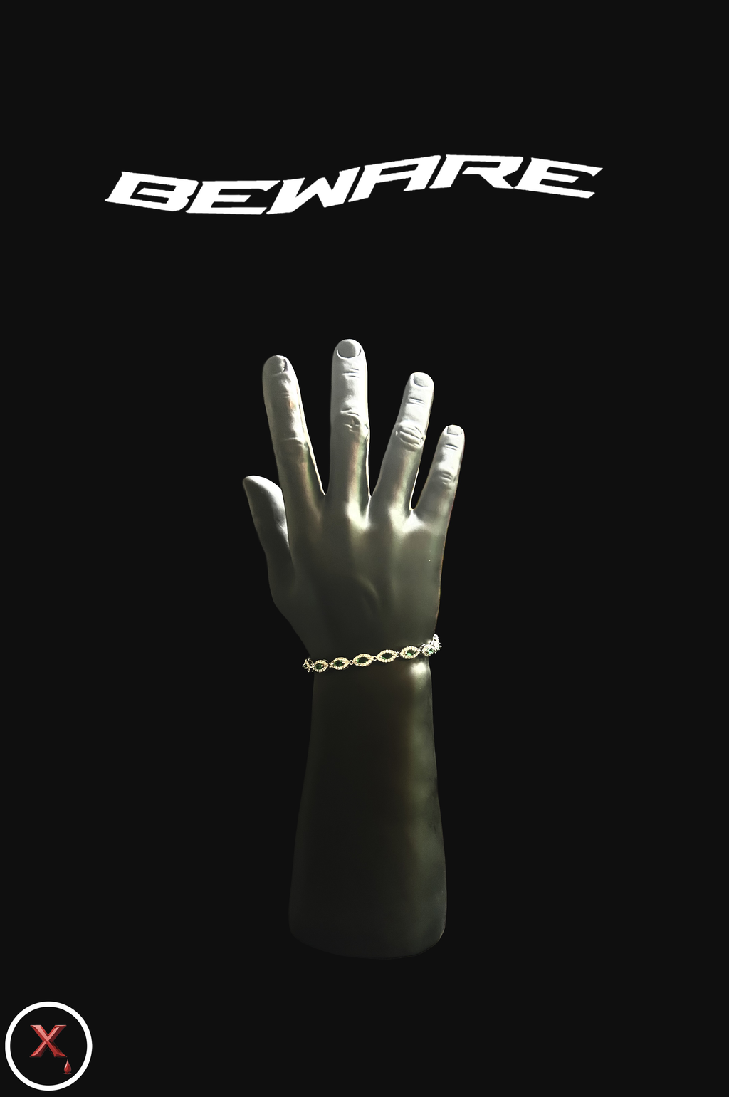 Emerald Green Hex-Bracelet