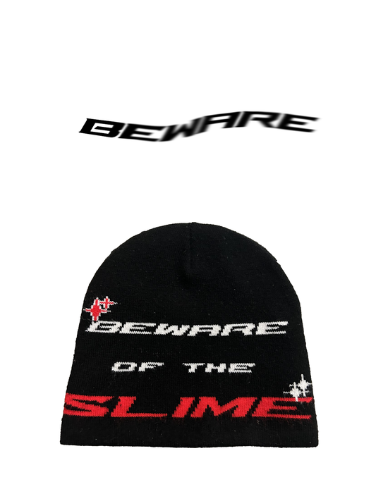 Satin-Lined Beanie- Bloody Red